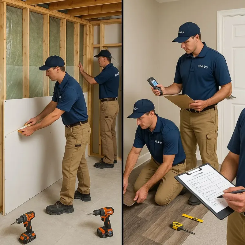 Repairs and Reconstruction process in Rockwall, TX